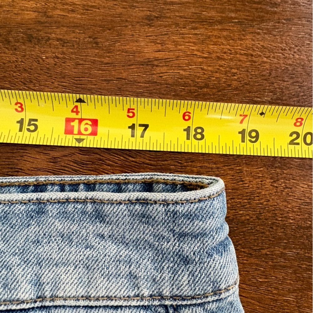 Torrid Barrel High Rise Drapey Denim Ranch Water Casual Straight Leg Jeans 12R - Picture 10 of 10